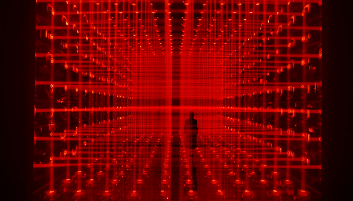 Grid: Flat Darkness | teamLab