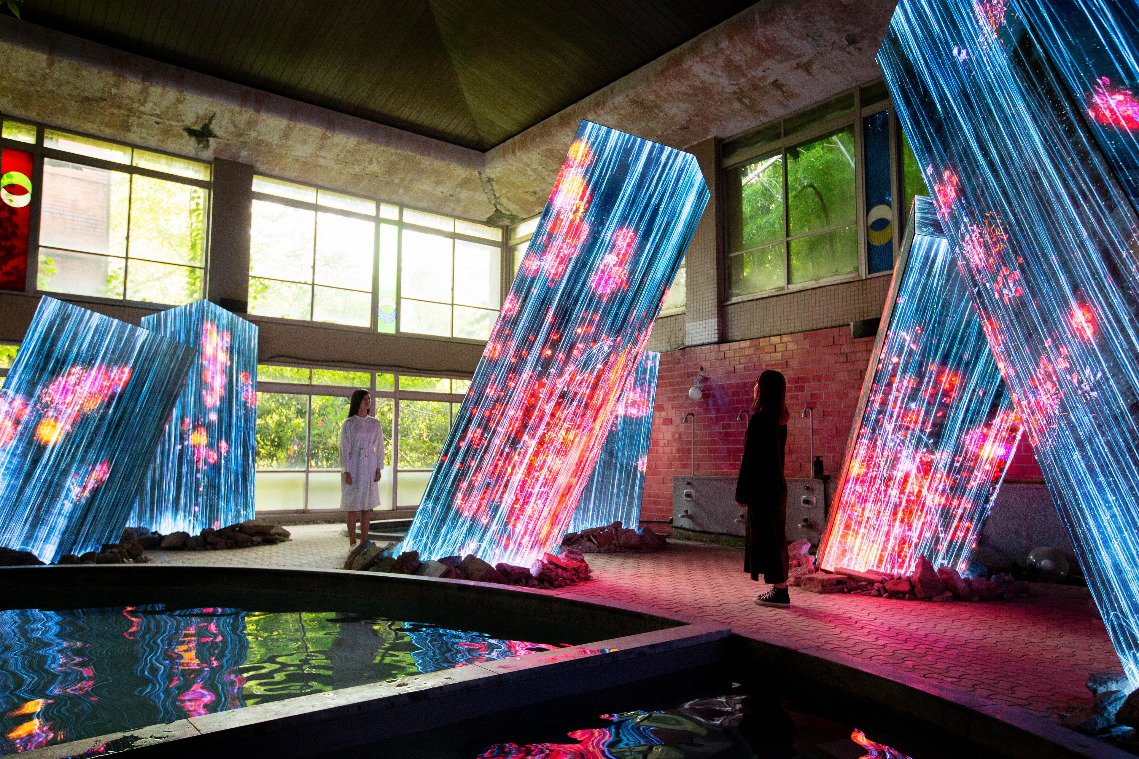 teamLab Ruins and Heritage: Rinkan Spa & Tea Ceremony - GC | teamLab