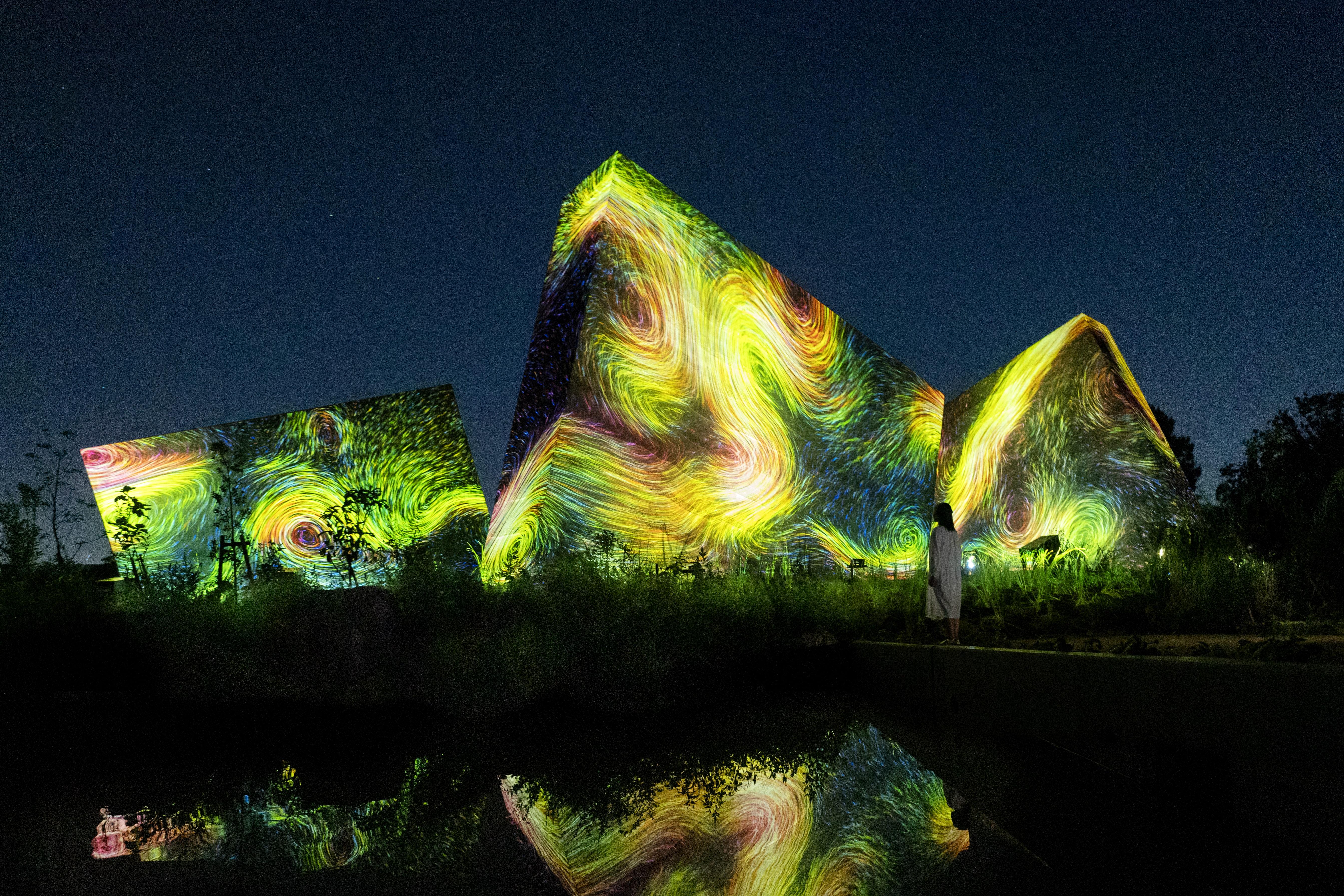 Official] teamLab Botanical Garden Osaka | teamLab Night Open-Air Museum