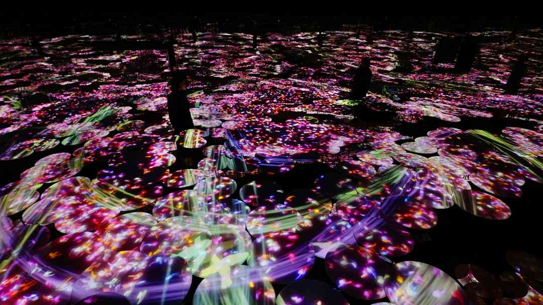 日文翻譯 光雕藝術 teamLab