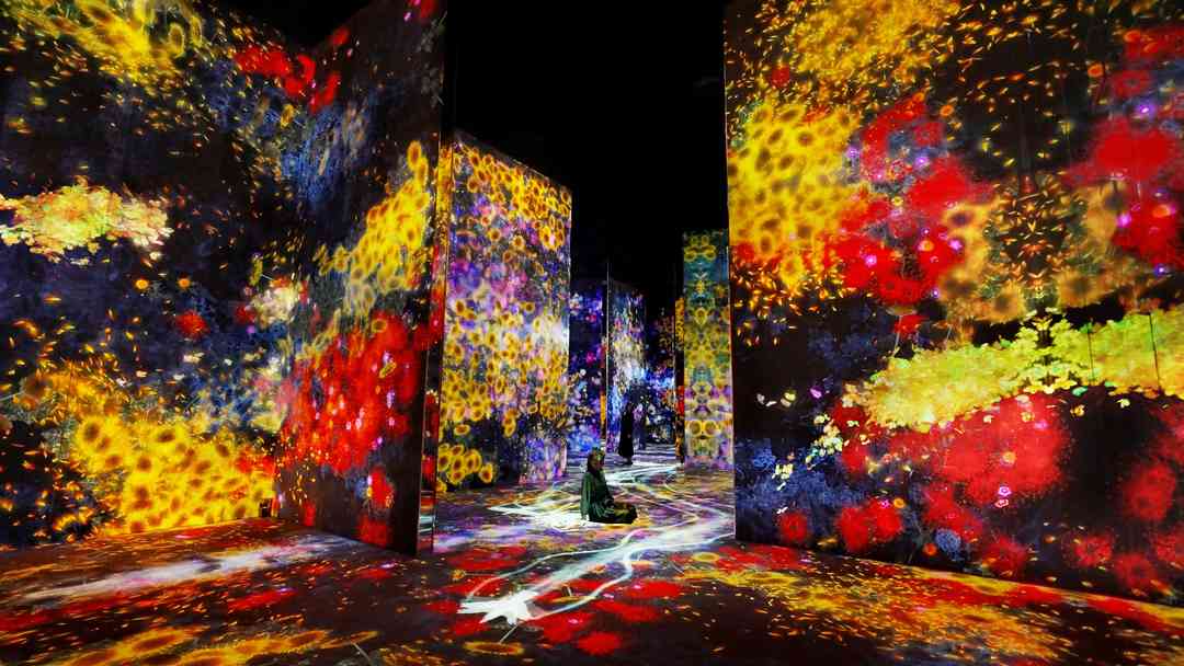 日文翻譯 光雕藝術 teamLab