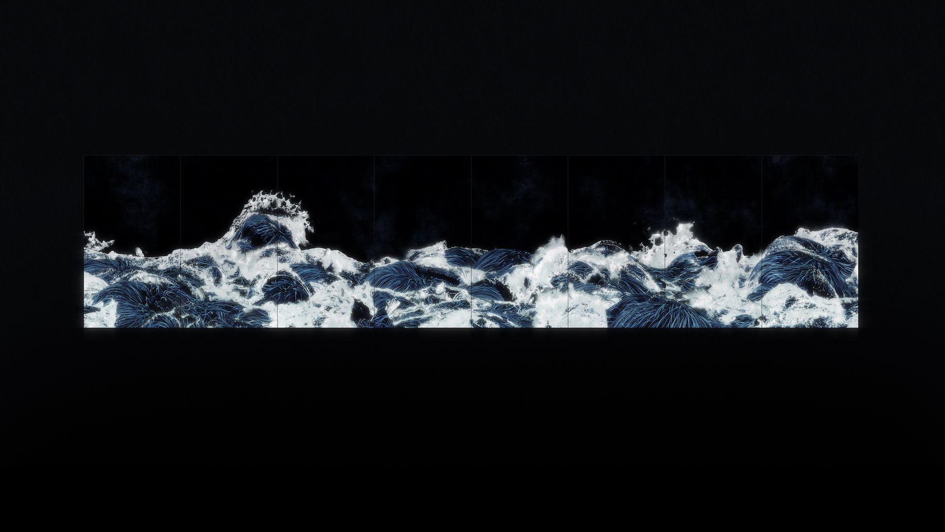 Black Waves | teamLab