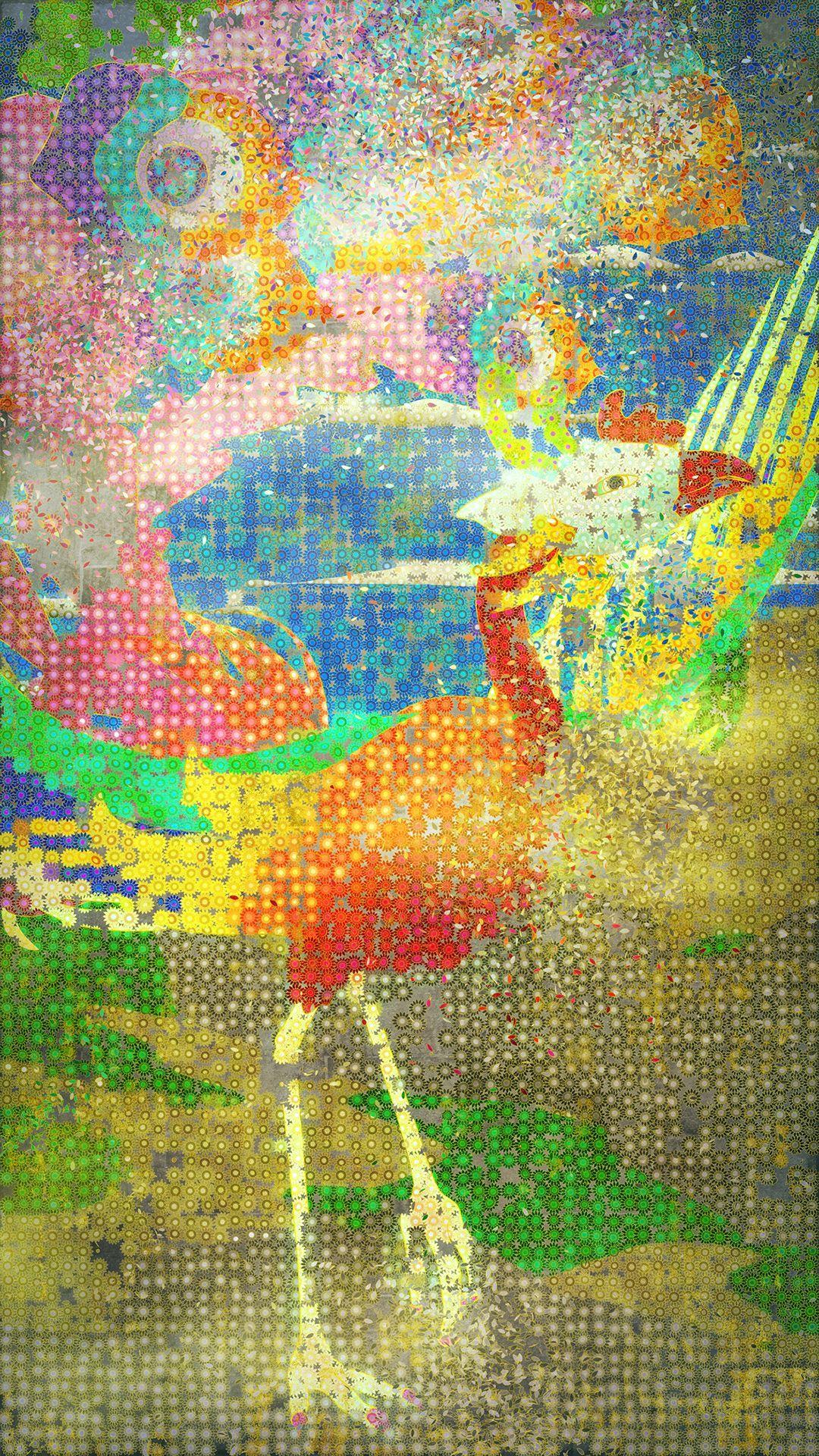 sunflower-phoenix-teamlab